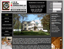 Tablet Screenshot of egm-design.com